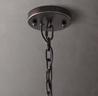 19 Inch Alabaster Round Chandelier – Harlow