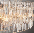 36 Inch Cascading Chain Crystal Chandelier - Marignan