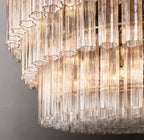 48 Inch Tronchi Glass Tiered Chandelier - Cielo
