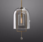13 Inch Bell Glass Pendant Light - Fulcrum