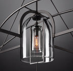 48 Inch Bell Glass Chandelier - Fulcrum
