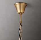 28 Inch Candelabra Crystal Chandelier - Rococo
