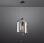 13 Inch Bell Glass Pendant Light - Fulcrum