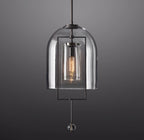 13 Inch Bell Glass Pendant Light - Fulcrum