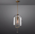 13 Inch Bell Glass Pendant Light - Fulcrum