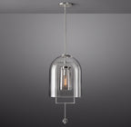 13 Inch Bell Glass Pendant Light - Fulcrum