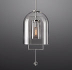 13 Inch Bell Glass Pendant Light - Fulcrum