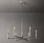 36 Inch Forged Candlestick Chandelier - Thaddeus