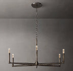 48 Inch Forged Candlestick Chandelier - Thaddeus