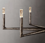 72 Inch Forged Candlestick Chandelier - Thaddeus