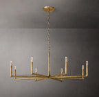 60 Inch Forged Candlestick Chandelier - Thaddeus