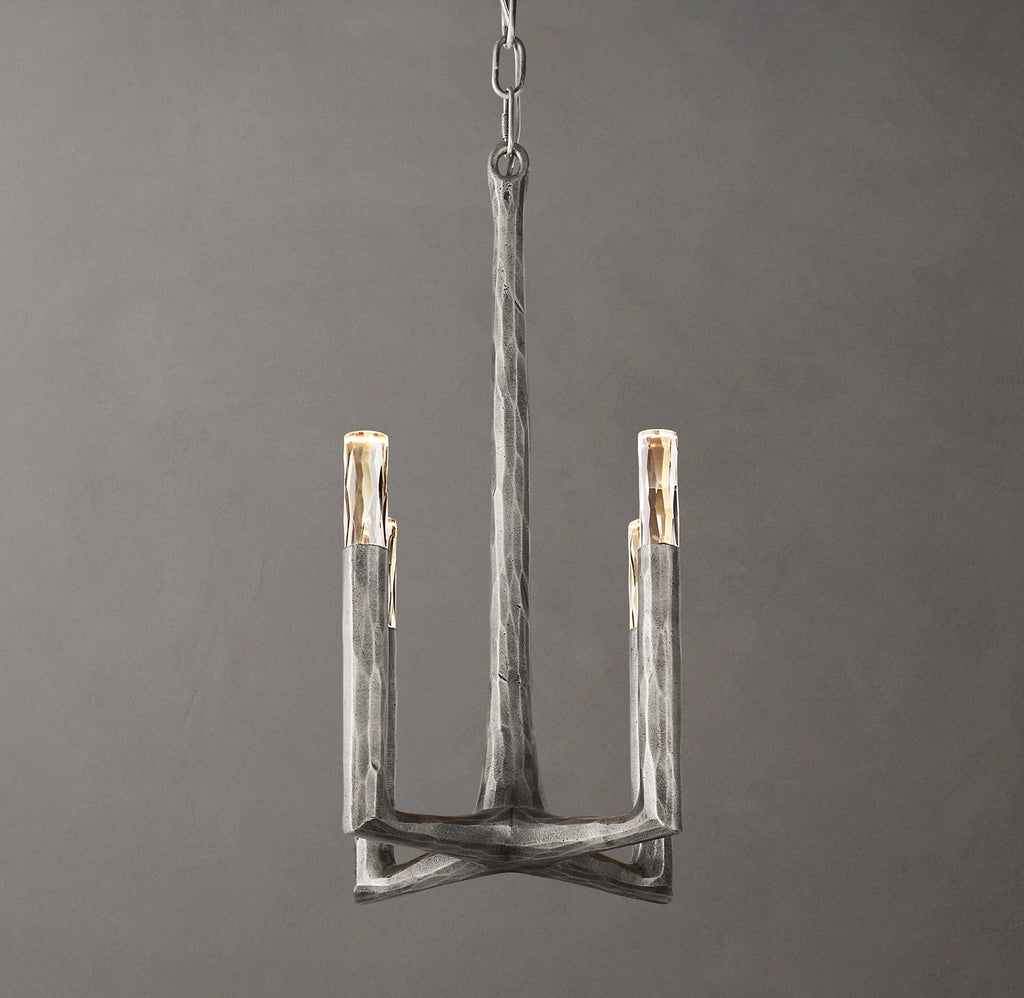 Forged Candlestick Pendant Light - Thaddeus