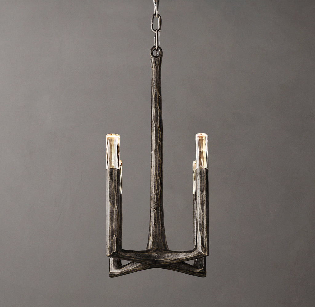Forged Candlestick Pendant Light - Thaddeus