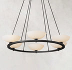 48 Inch Porcelain Bowl Round Chandelier - Vernet