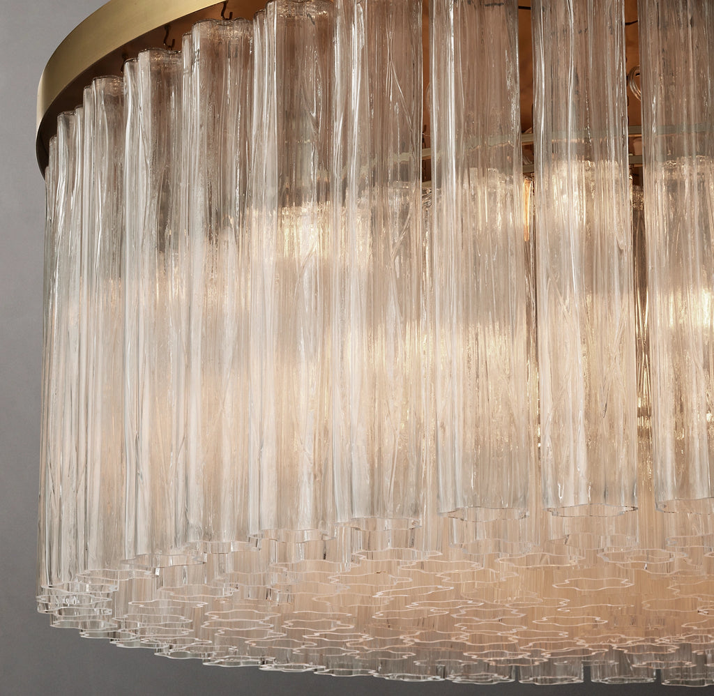 36 Inch Tronchi Glass Round Chandelier - Cielo