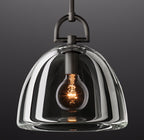 14 Inch Dome Crystal Pendant Light - Botanist