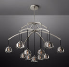 60 Inch Crystal Cluster Chandelier - Hemisphere