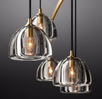 60 Inch Crystal Cluster Chandelier - Hemisphere