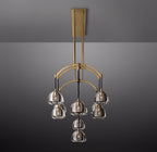 54 Inch Crystal Linear Chandelier - Hemisphere