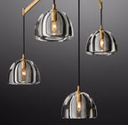 72 Inch Crystal Linear Chandelier - Hemisphere