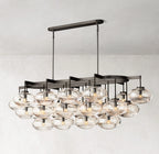 72 Inch Glass Bubble Oval Chandelier - Cabrette